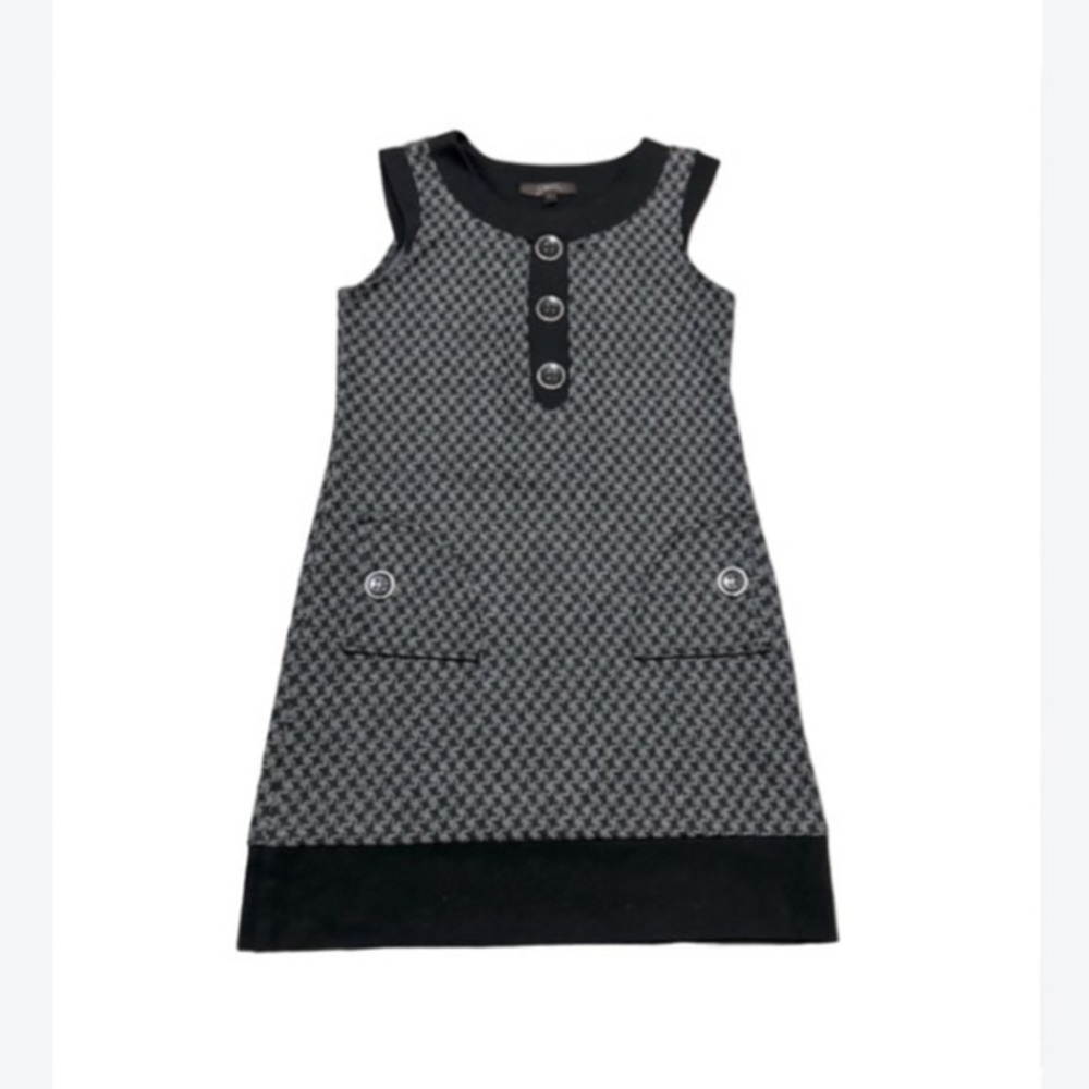 Women’s sleeveless patterned tunic dress. Like new condition. Stretch